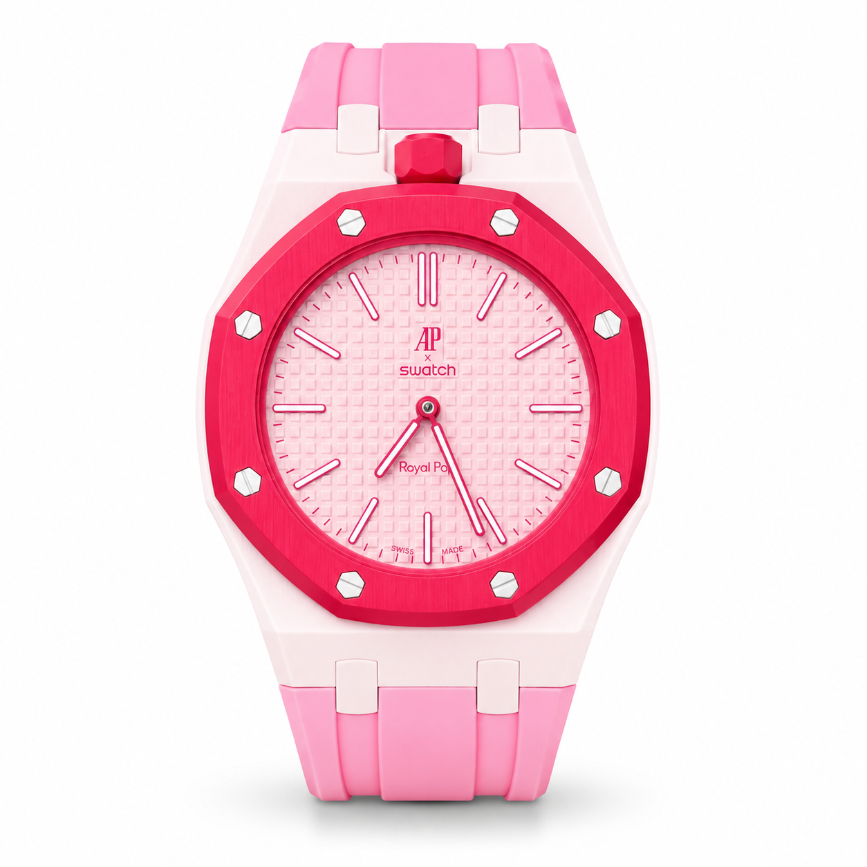 Swatch x Audemars Piguet “Coral Pink”