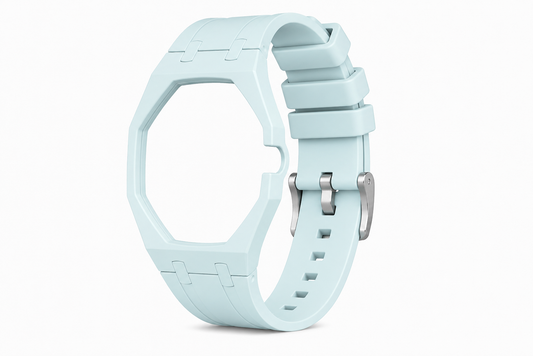 "Pale Blue" Watch Strap (3 o'clock dial)