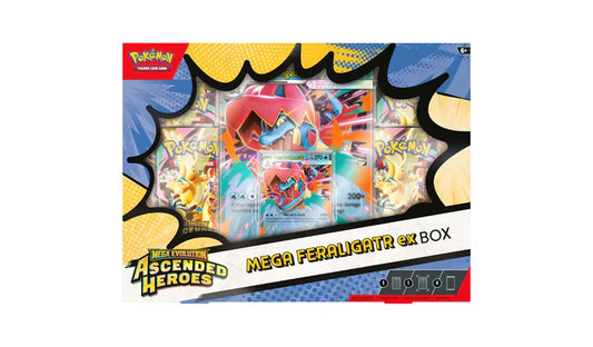 Pokémon TCG: Mega Evolution - Ascended Heroes Mega Feraligatr Ex Box