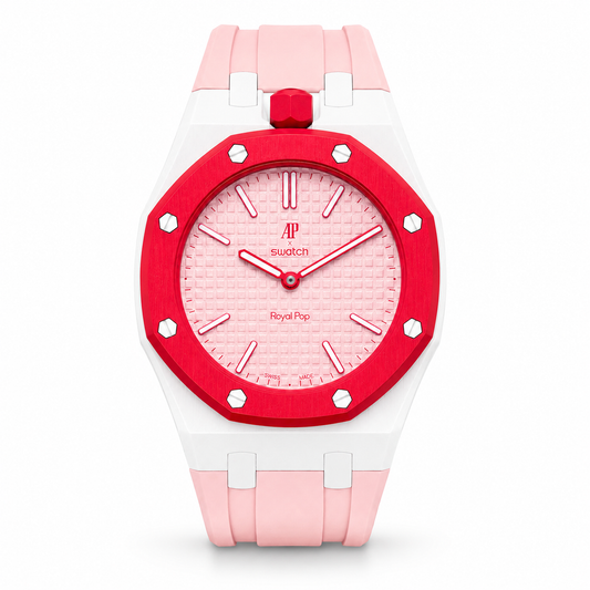 Swatch x Audemars Piguet “Pink Quartz”