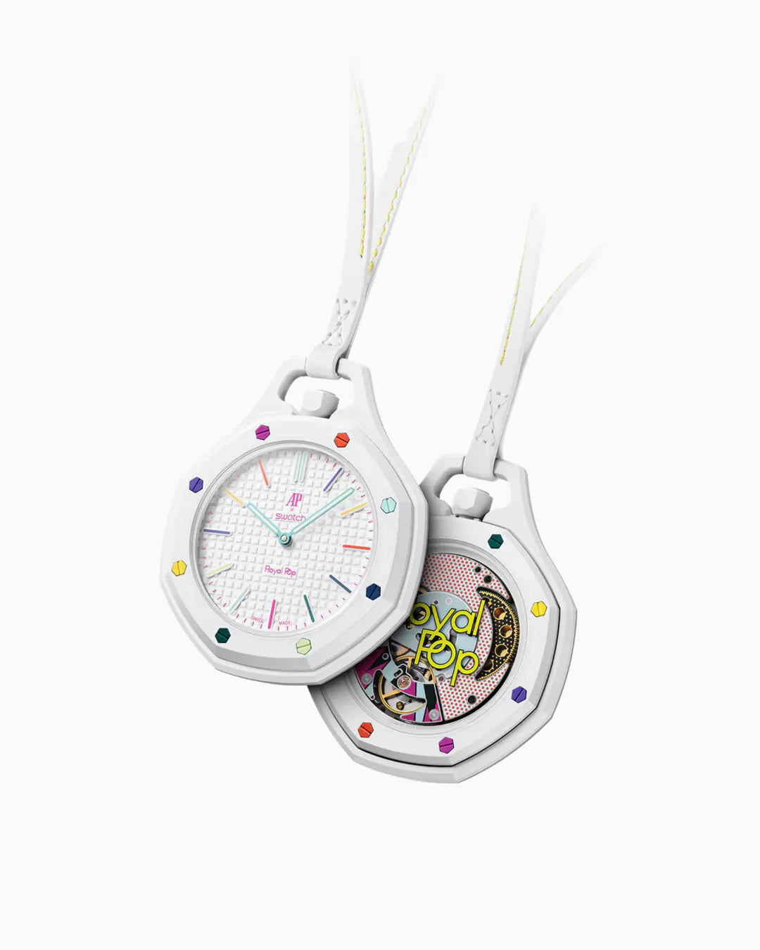 Swatch x Audemars Piguet Royal Pop 'HUIT BLANC' (SSX03W100N)