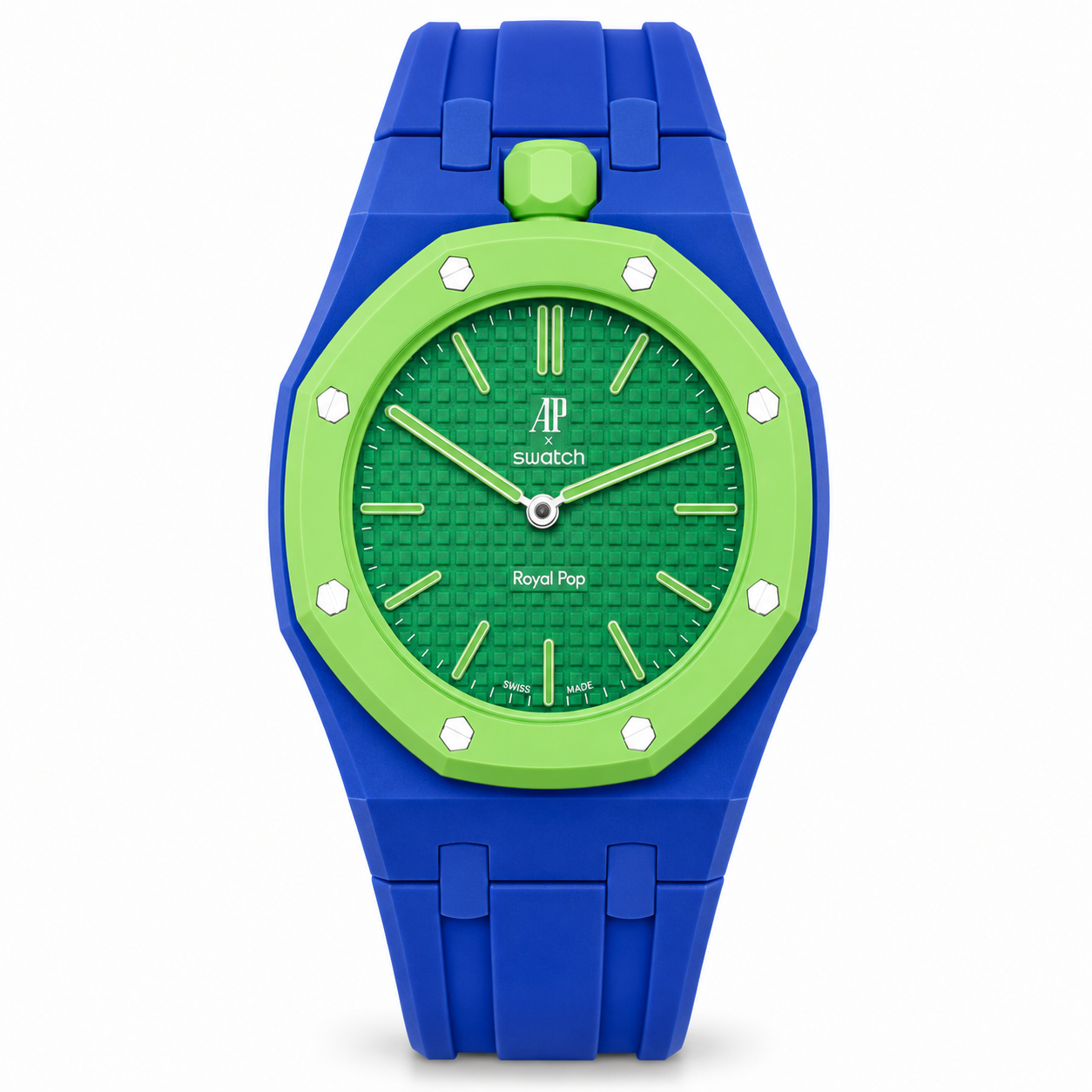 Swatch x Audemars Piguet “Blue Iguana”