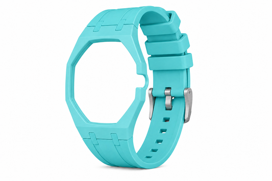"Ice Blue" Watch Strap (3 o'clock dial)