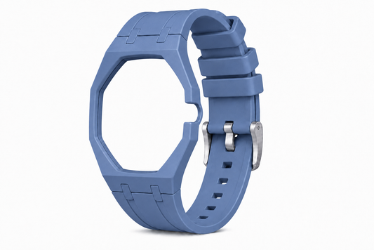 "Light Blue" Watch Strap (3 o'clock dial)
