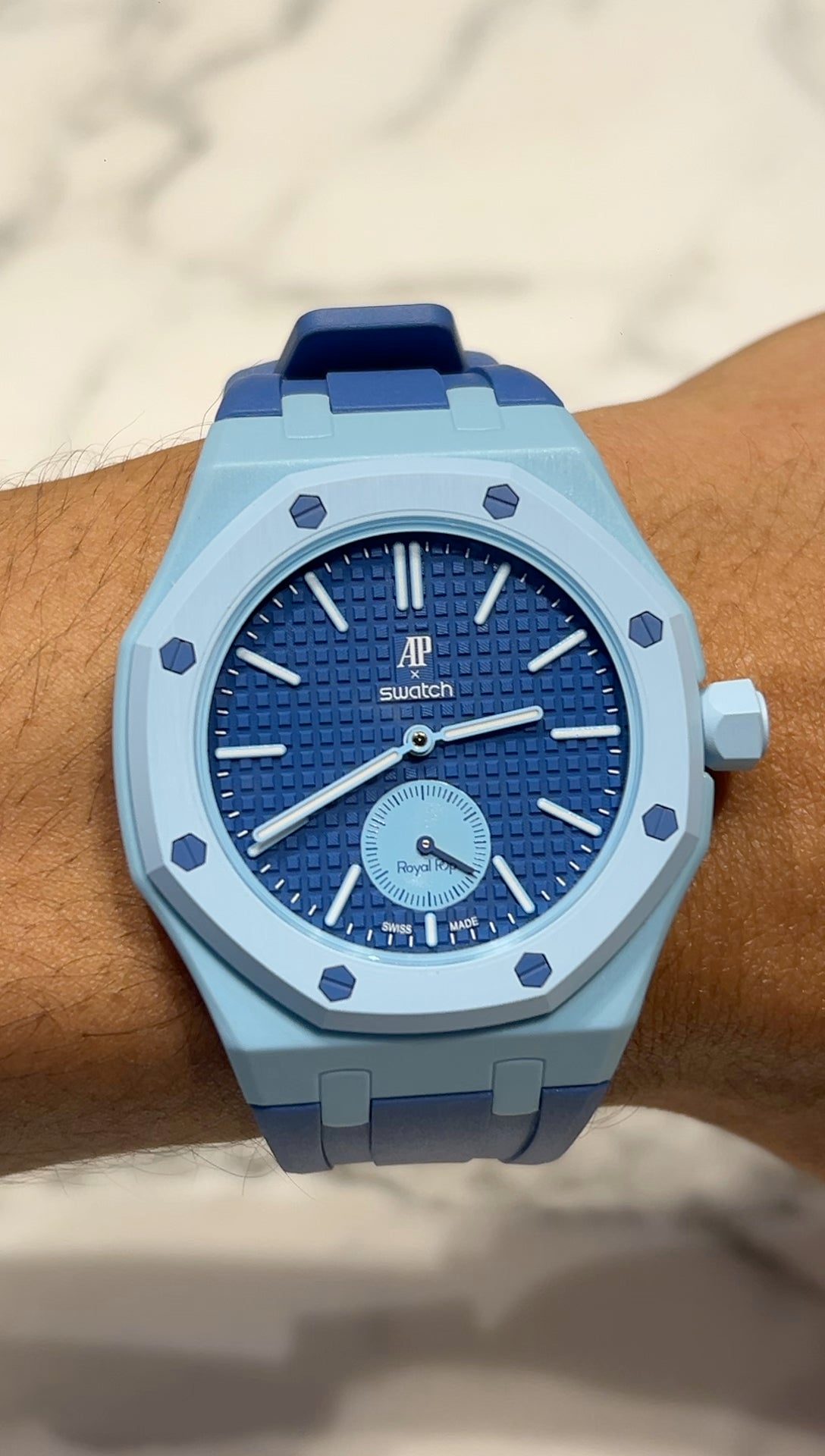 Swatch x Audemars Piguet “Marine”