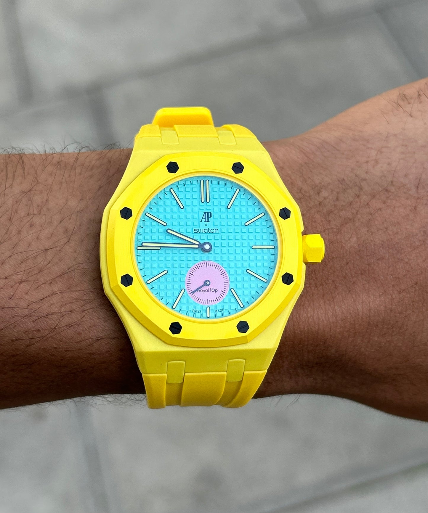 Swatch x Audemars Piguet "Bumblebee"