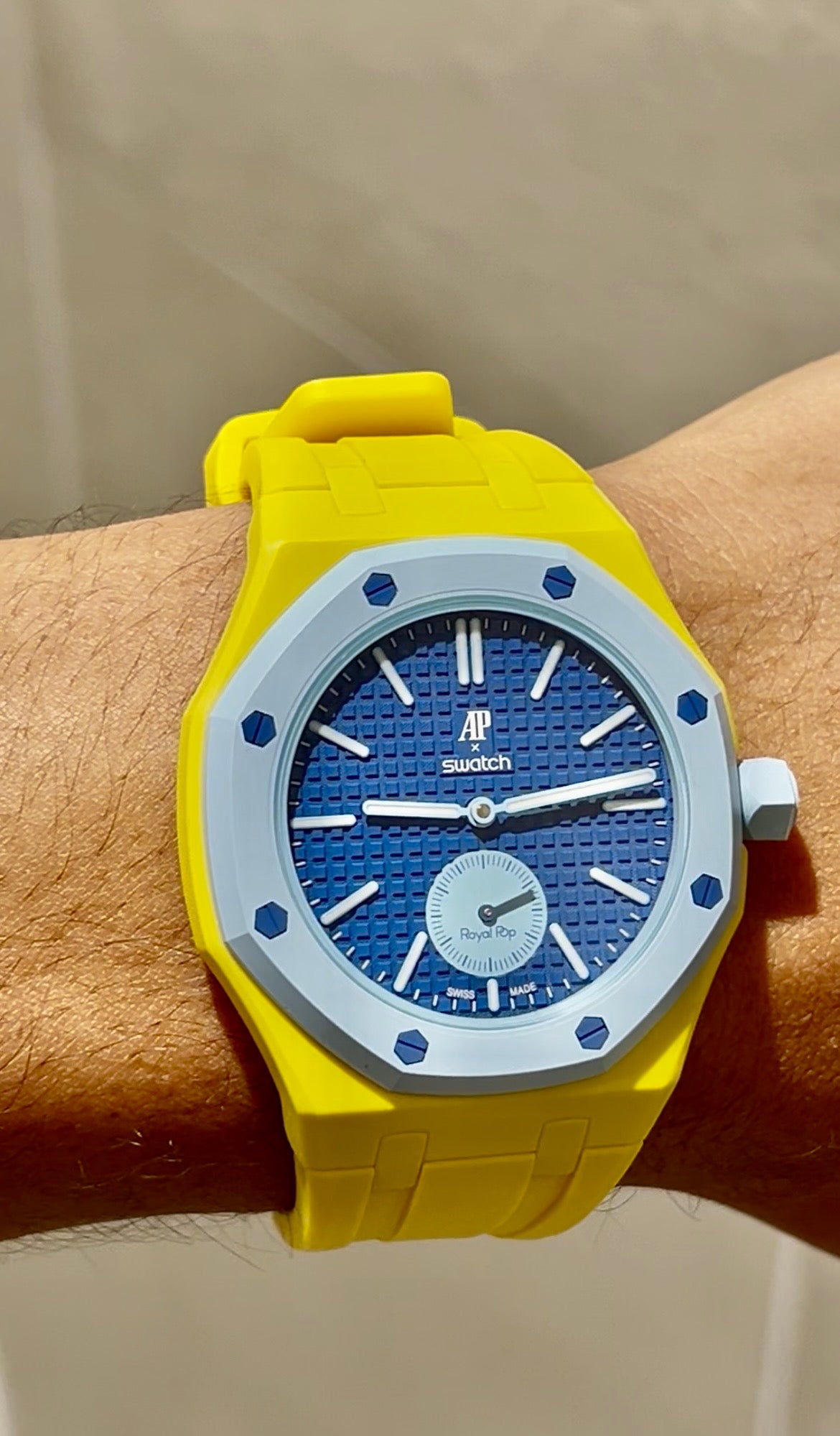 Swatch x Audemars Piguet "Canary Yellow"