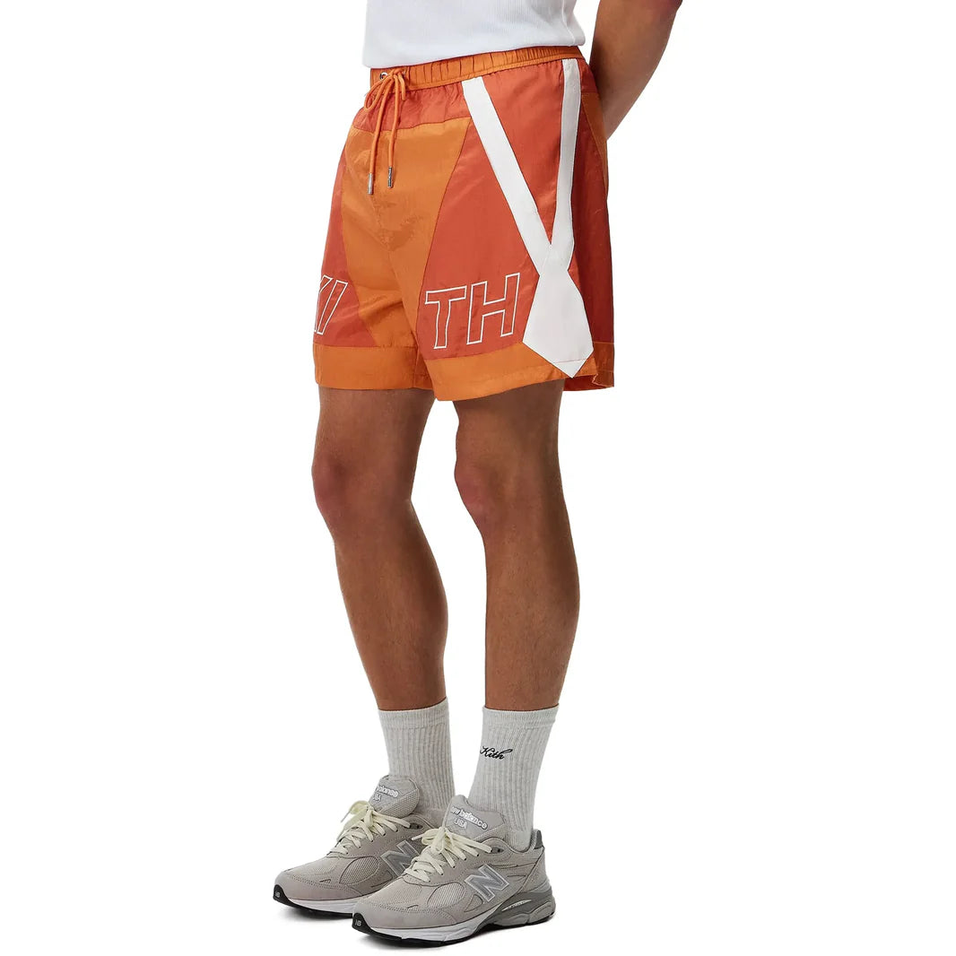 Kith Washed Nylon Turbo Clementine Shorts