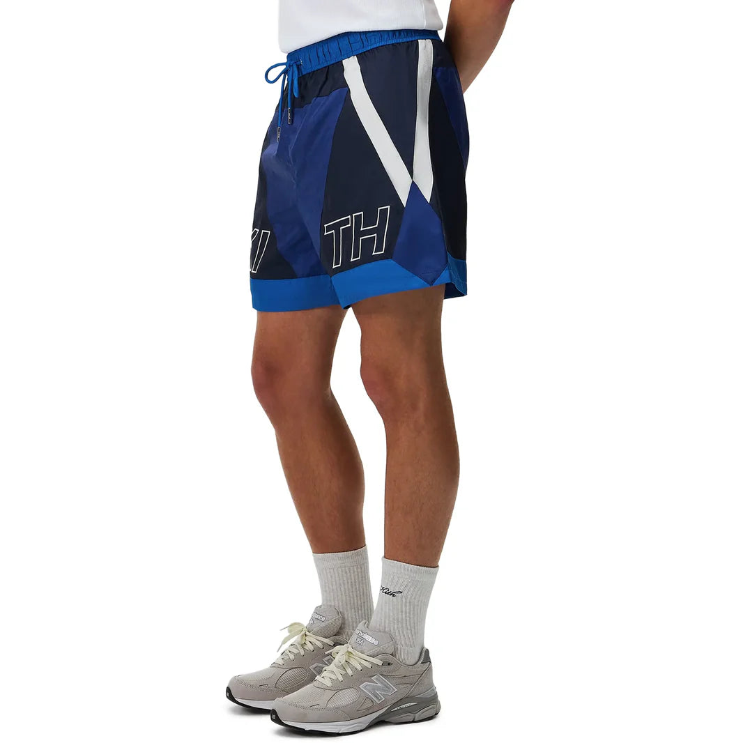 Kith Washed Nylon Turbo Layer Blue Shorts