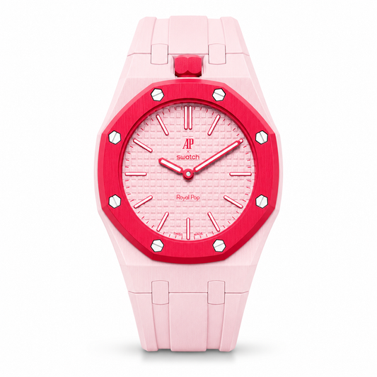 Swatch x Audemars Piguet “Pink Foam”