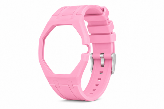 "Hot Pink" Watch Strap (3'oclock dial)