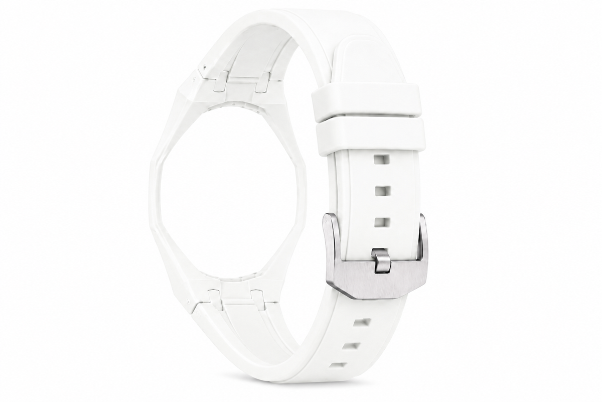 "White" Watch Strap (12 o'clock dial)