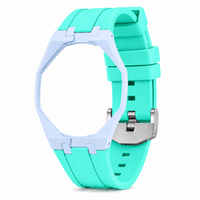 "Baby Blue Hot Blue" Watch Strap (12 o'clock dial)
