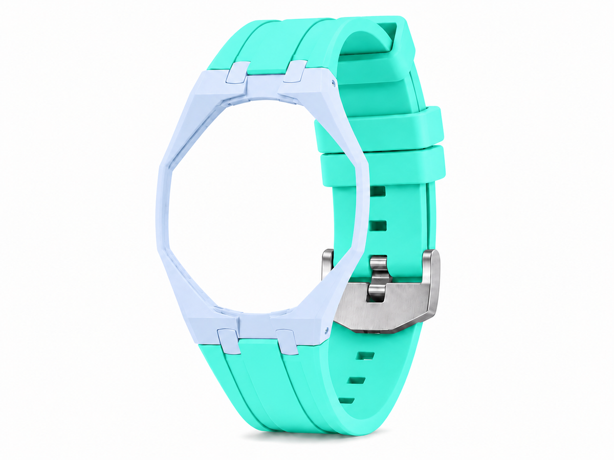 "Baby Blue Hot Blue" Watch Strap (12 o'clock dial)