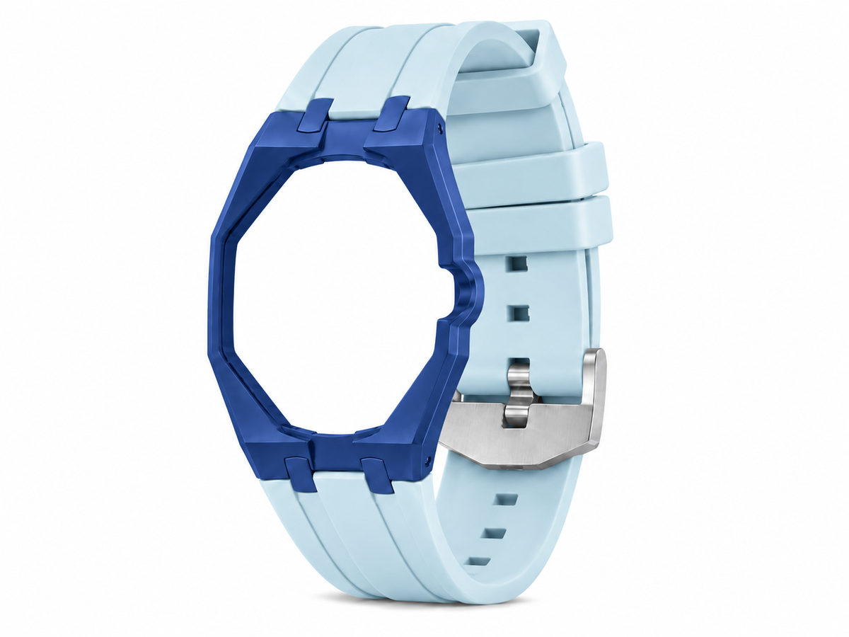 "Royal Blue Baby Blue" Watch Strap (3 o'clock dial)