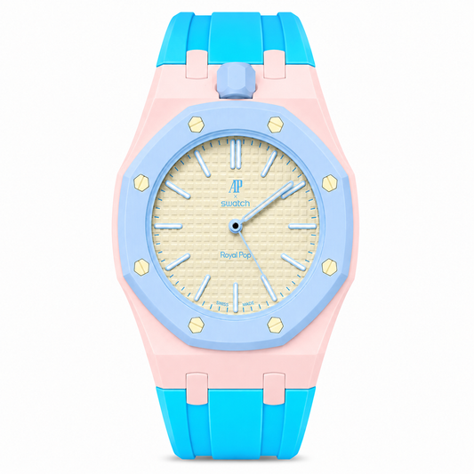 Swatch x Audemars Piguet "University Blue"