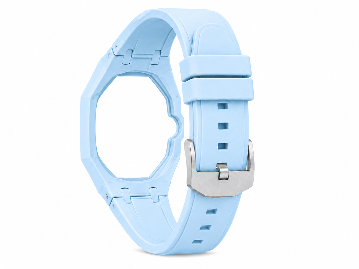 "Baby Blue" Watch Strap (3 o'clock dial)