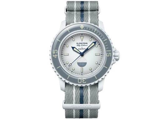 Swatch x Blancpain Bioceramic Scuba Fifty Fathoms Antarctic Ocean - SO35S100