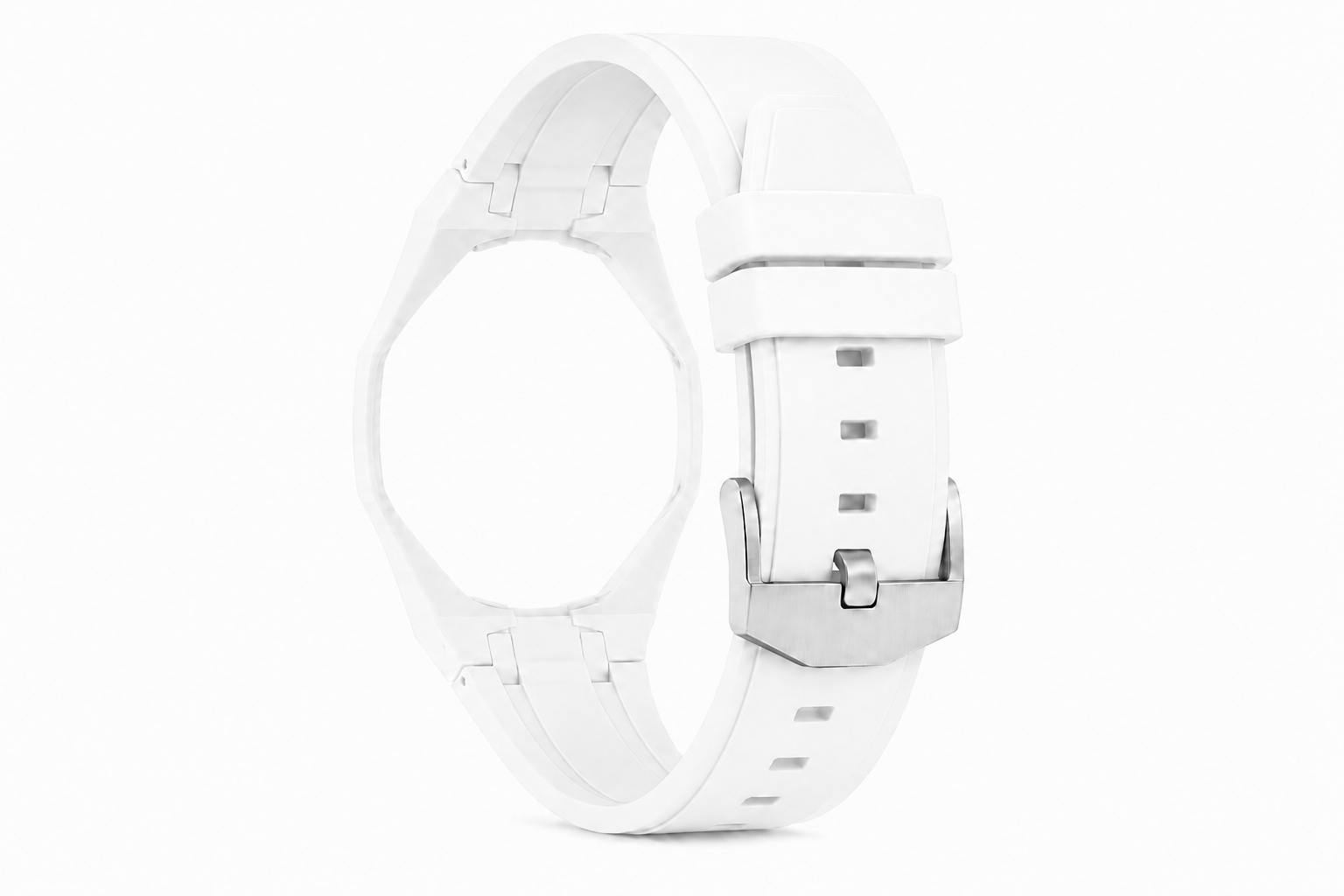 "White" Watch Strap (12 o'clock dial)