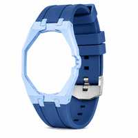 "Baby Blue Royal Blue" Watch Strap (3 o'clock dial)