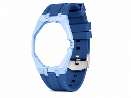 "Baby Blue Royal Blue" Watch Strap (3 o'clock dial)
