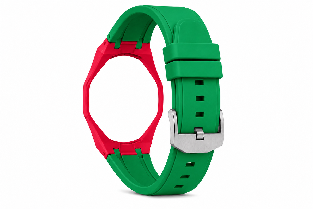 "Red Green" Watch Strap (12 o'clock dial)