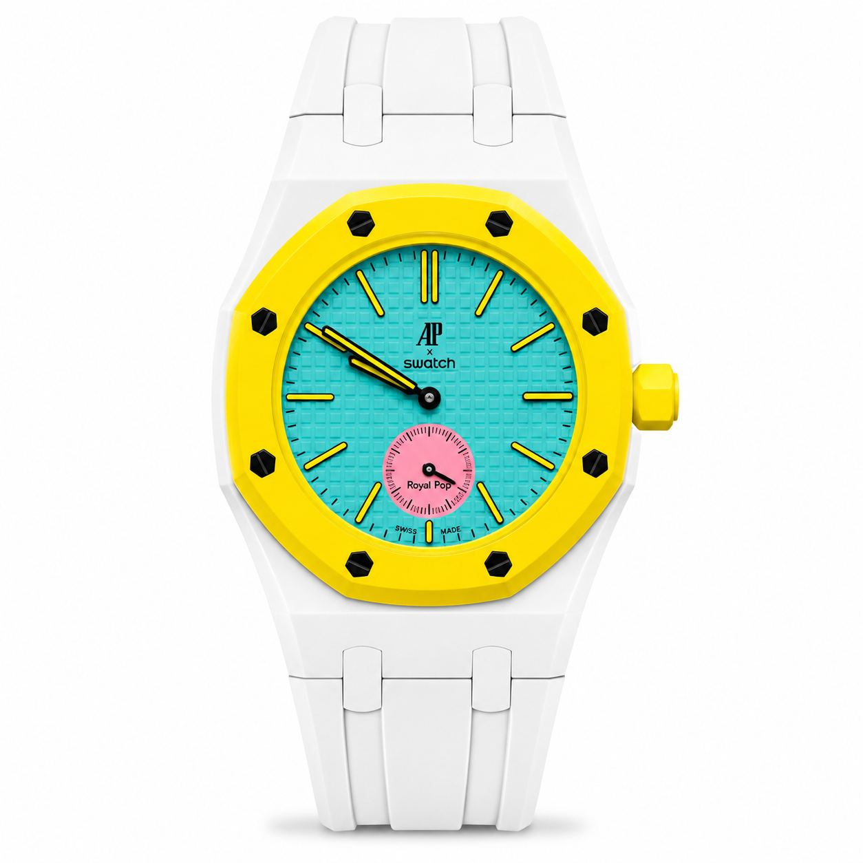 Swatch x Audemars Piguet "White Lotus"
