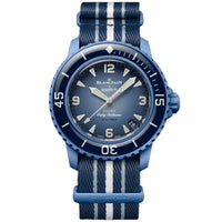 Swatch x Blancpain Bioceramic Scuba Fifty Fathoms Atlantic Ocean - SO35A100)