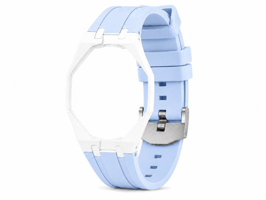 "White Baby Blue" Watch Strap (12 o'clock dial)