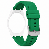 "White Green" Watch Strap (12 o'clock dial)
