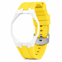 "White Yellow" Watch Strap (12 o'clock dial)
