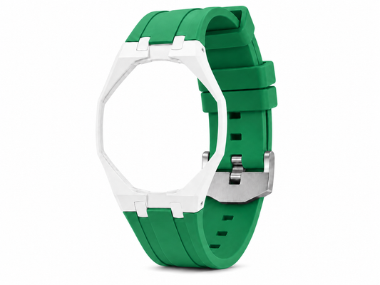 "White Green" Watch Strap (12 o'clock dial)