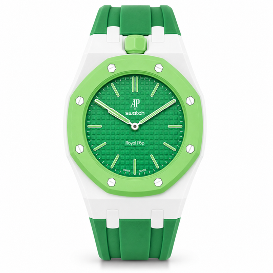 Swatch x Audemars Piguet “Lucky Green”