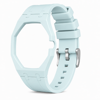 "Pale Blue" Watch Strap (3 o'clock dial)