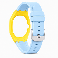 "Yellow Baby Blue" Watch Strap (3 o'clock dial)
