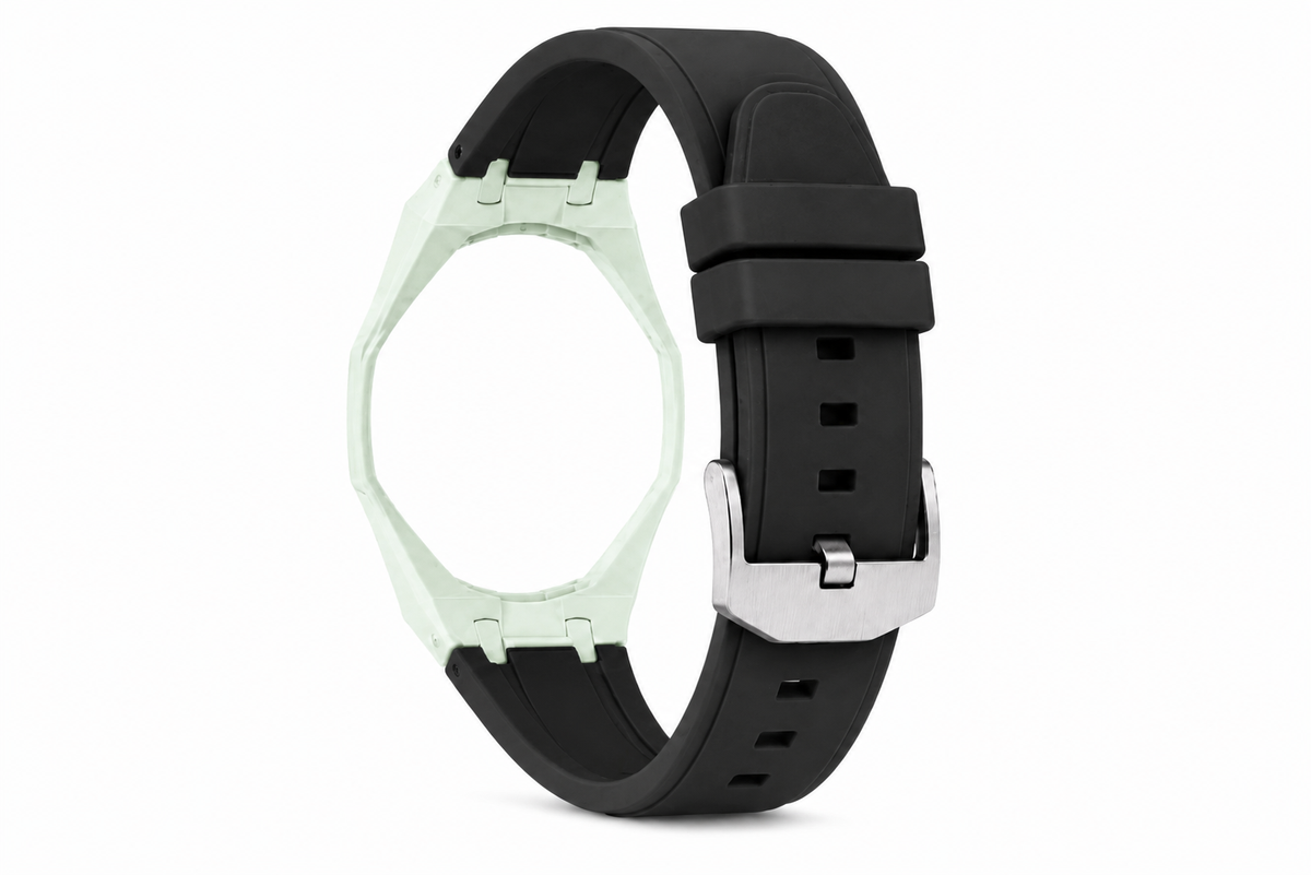 "Mint Black" Watch Strap (12 o'clock dial)