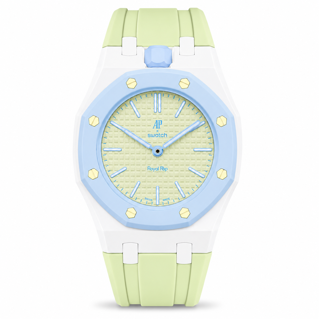Swatch x Audemars Piguet "White Lime"