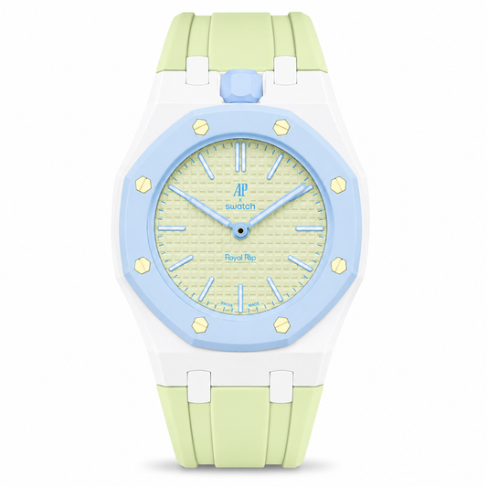 Swatch x Audemars Piguet "White Lime"