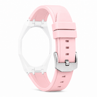 "White Light Pink" Watch Strap (12 o'clock dial)