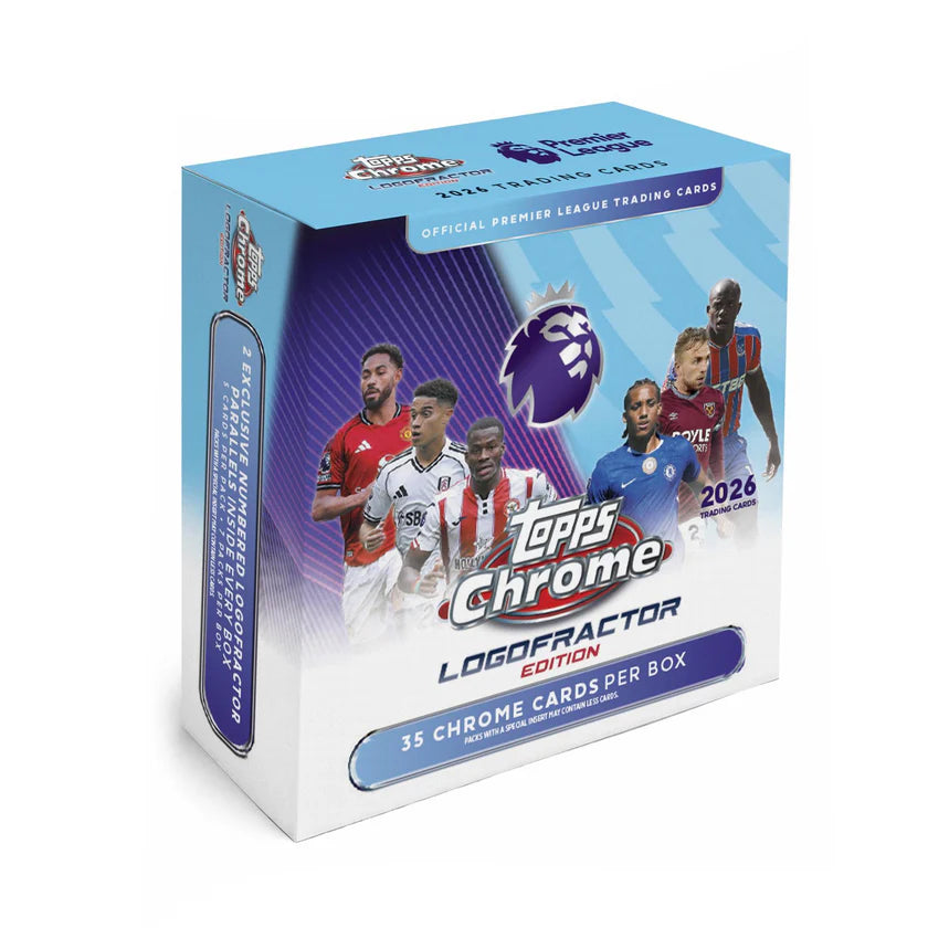 Topps Chrome Premier League EPL Logofractor Edition London Exclusive