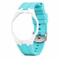 "White Hot Blue" Watch Strap (12 o'clock dial)