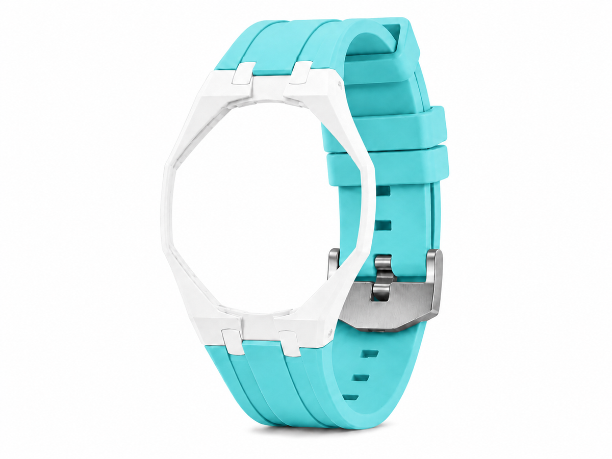"White Hot Blue" Watch Strap (12 o'clock dial)