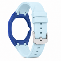 "Royal Blue Baby Blue" Watch Strap (3 o'clock dial)