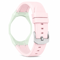 "Mint Light Pink" Watch Strap (12 o'clock dial)
