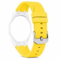 "White Yellow" Watch Strap (12 o'clock dial)