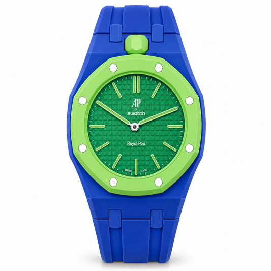 Swatch x Audemars Piguet “Blue Iguana”