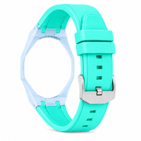 "Baby Blue Hot Blue" Watch Strap (12 o'clock dial)
