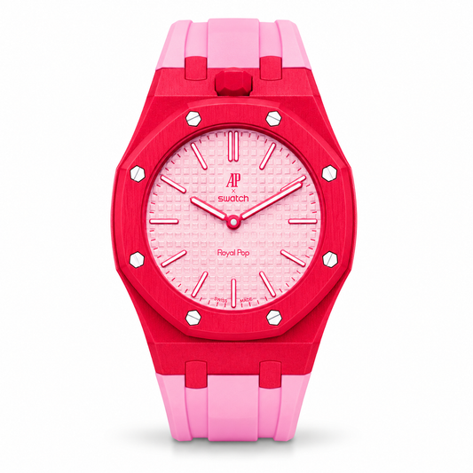 Swatch x Audemars Piguet “Arctic Pink”