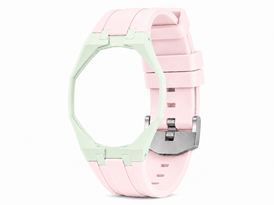 "Mint Light Pink" Watch Strap (12 o'clock dial)