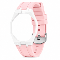 "White Light Pink" Watch Strap (12 o'clock dial)